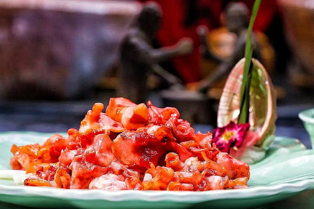 閩菜課堂 第十期｜淡糟香螺片：舒展似花，脆嫩鮮爽！